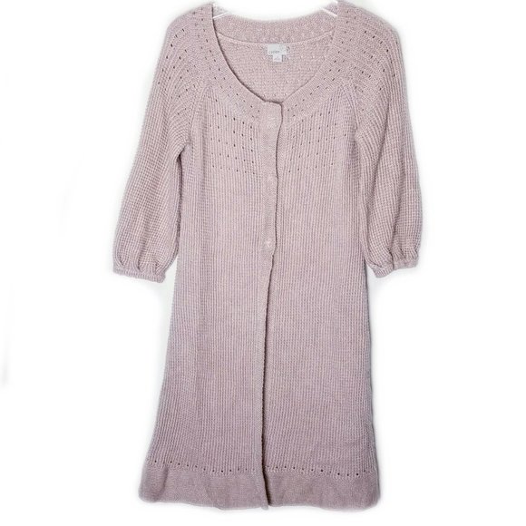 Caslon Knit Long Cardigan Size Medium - Picture 1 of 11